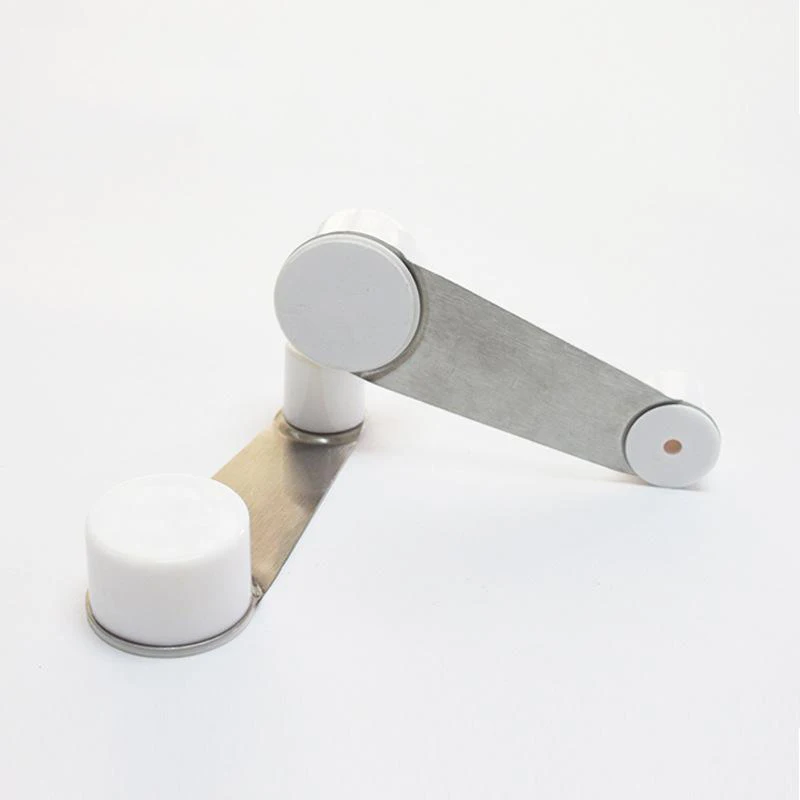Baby safety rotating door wedge guard stopper Wall Protector Plastic Fixed Adhesive Rotatable Door Stopper