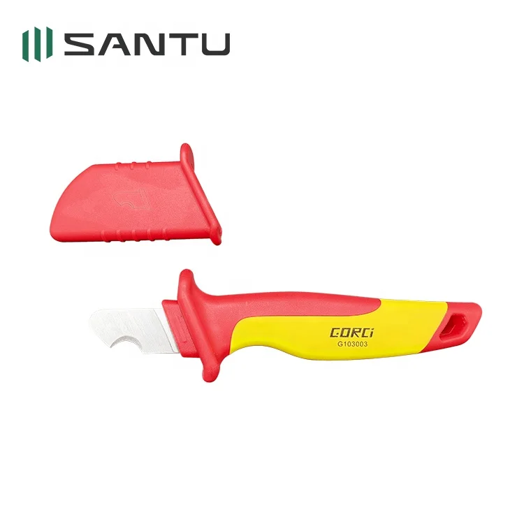 Santu VDE 1000V Insulated Knife Disconnect Terminals Wire Stripping Knife