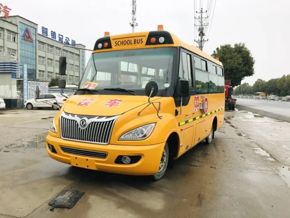 Китайский завод Dongfeng 7 м 80 км/ч новый бренд дизельный евро 6 36 мест школьный автобус Лидер продаж