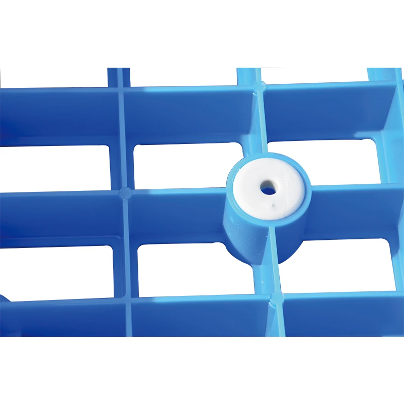 3 Runners 100% Good Quality Cheap Oem 100 * 80 * 15 Cm Static Load 4 Ton Rack Nestable Plastic Pallet For Asrs System