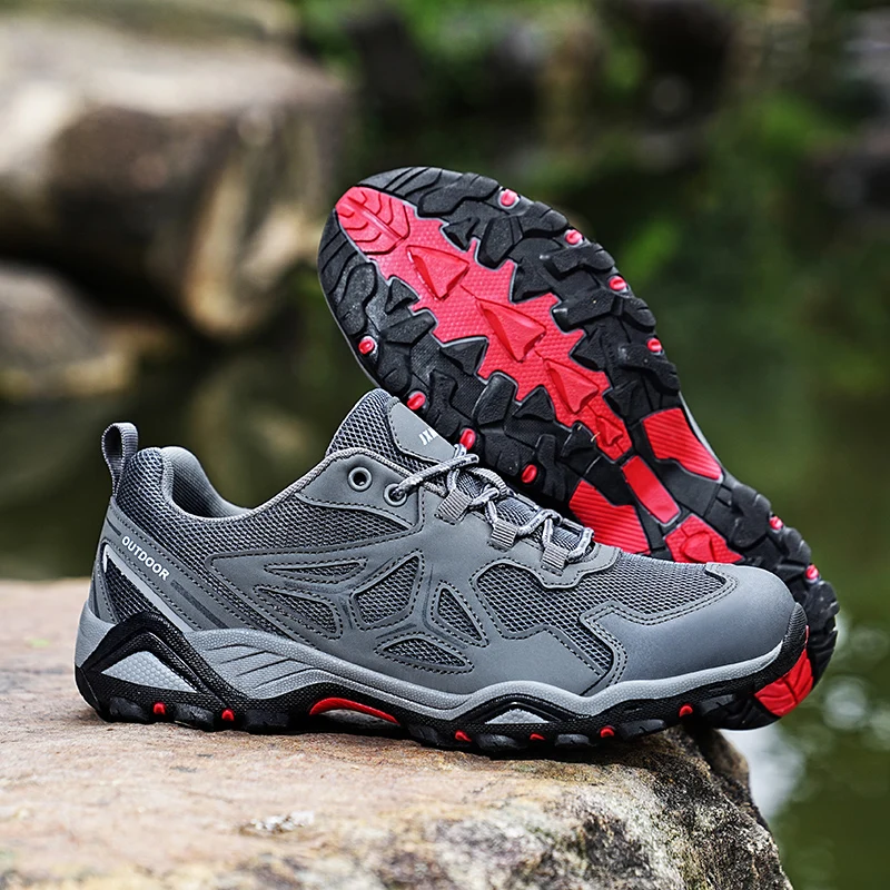 New styles Outdoor Breathable Hiking Shoes Camping Walking shoes men women Trekking Sneakers