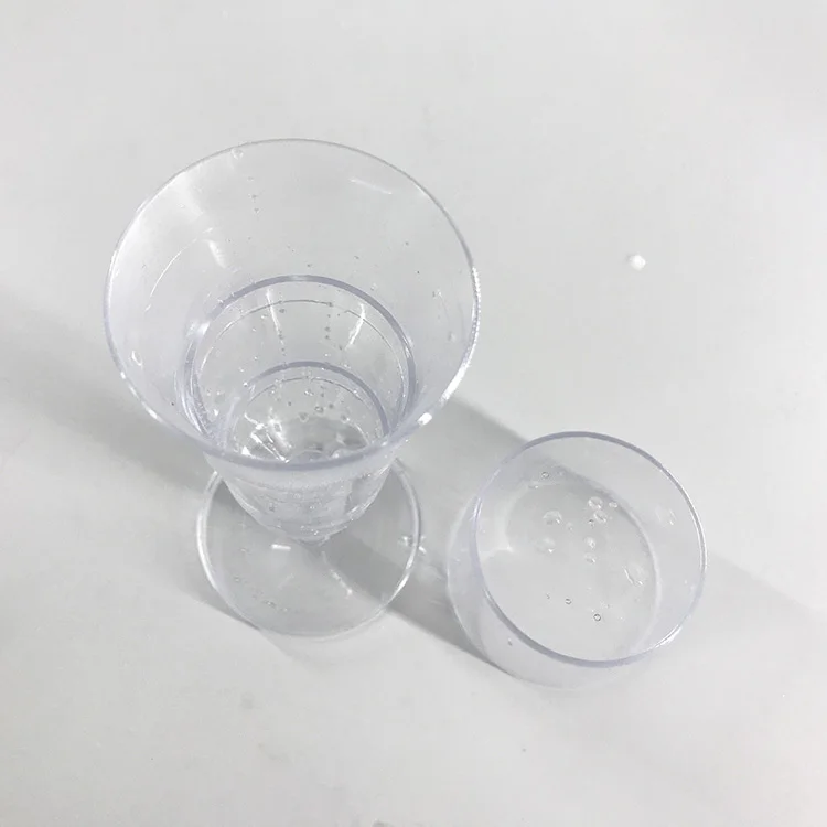 Custom Logo Print Portable Reusable Eco-friendly PS Plastic Beverage Foldable Drink Cups For Party