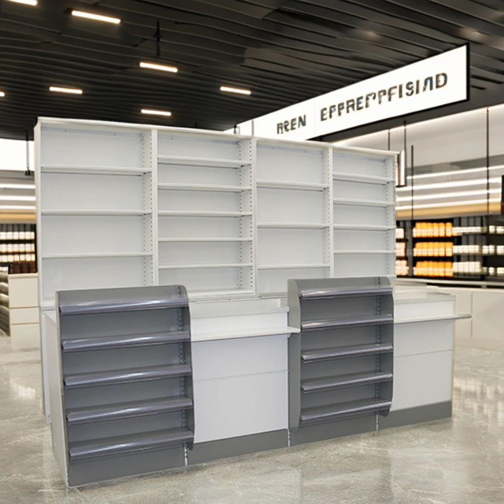 Wholesale Supermarket Convenience Grocery Retail Slim Checkout Display Counter