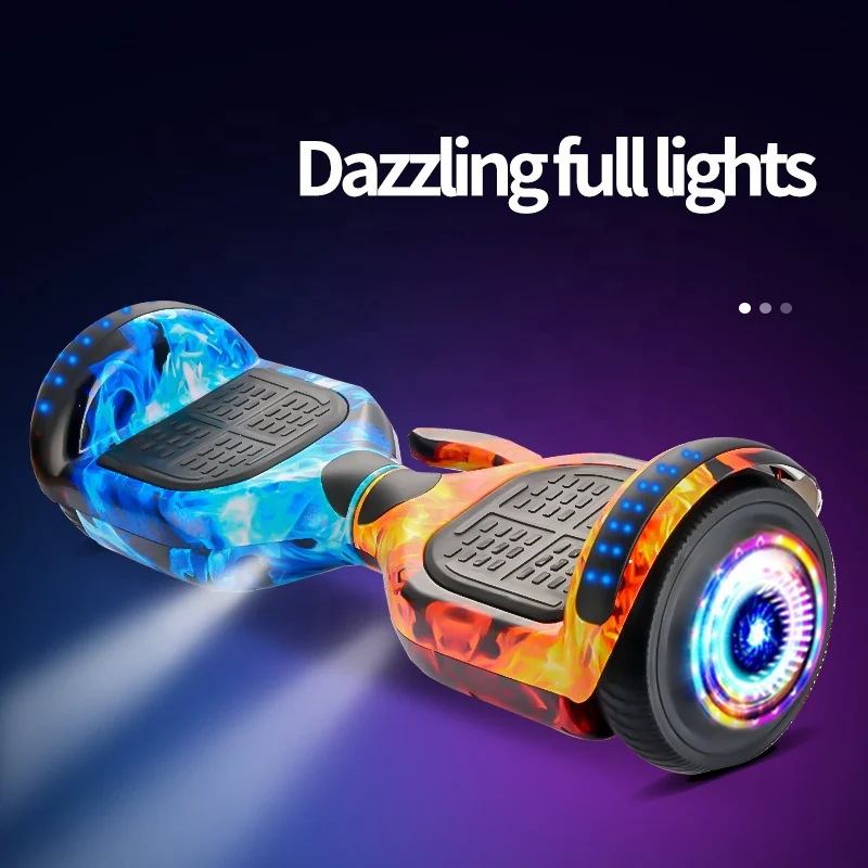 Cheap price 6.5 inch self balancing scooter electric kids balance wheel with music player 250w motor