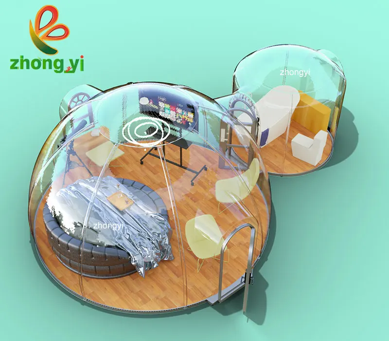  Igloo купольная палатка полностью прозрачная для