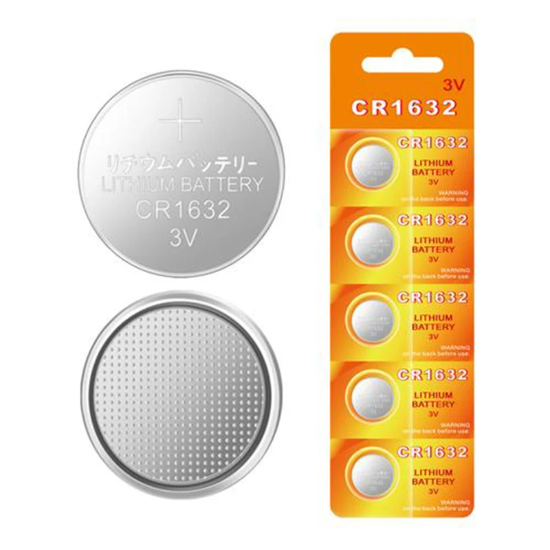 CR1632 3V button cell batteries For Car key remote control Electronic watch