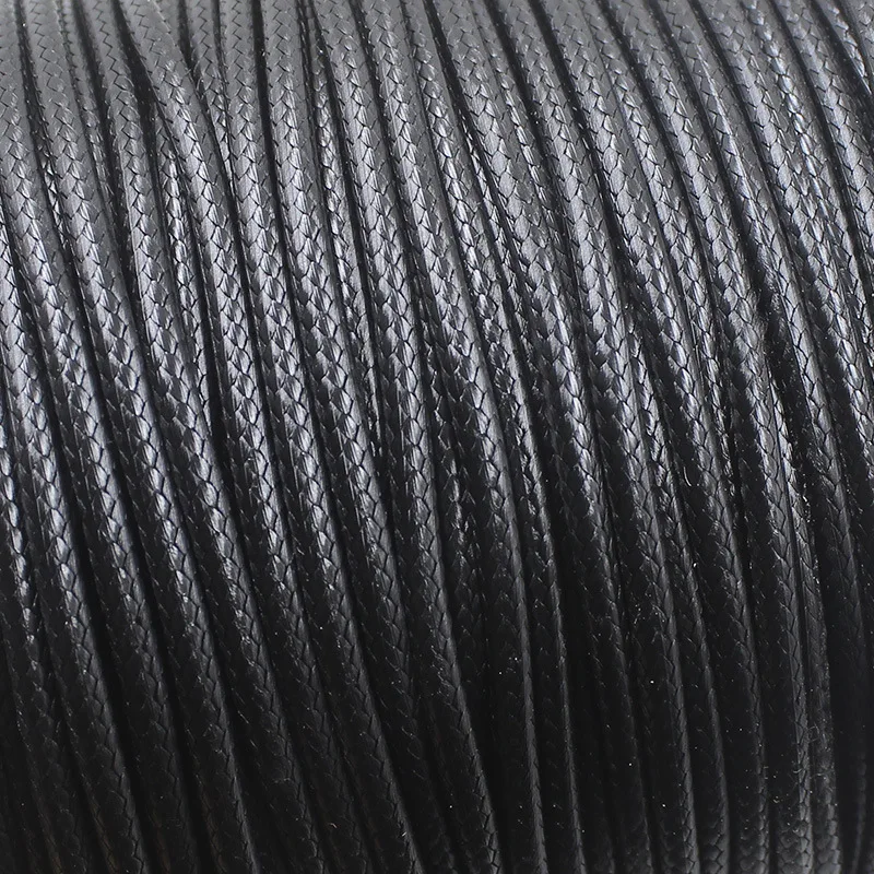 0.5mm/1mm/2mm/3mm/4mm/5mm Wholesale Wax Polyester Rope Multiple Sizes Wax Cord For Macrame Jewelry Decorative Waxed Cord