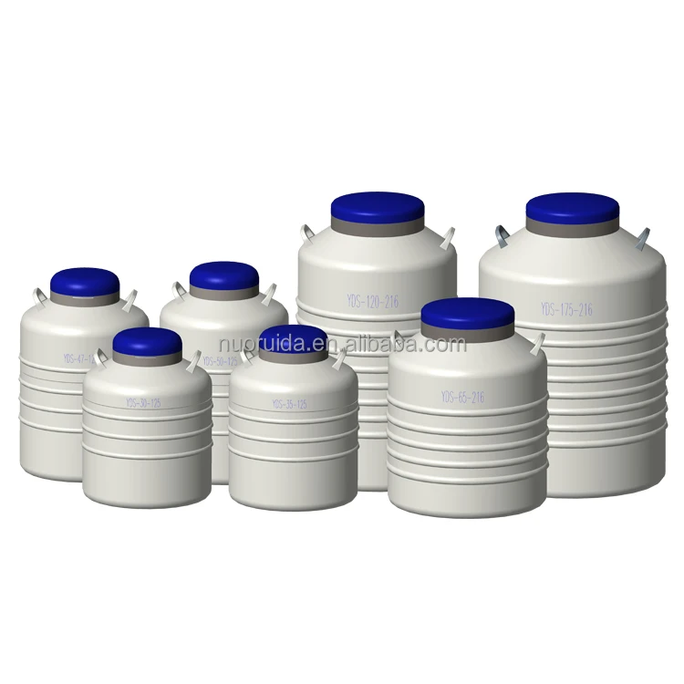 YDS-30 liquid nitrogen tank with canisters for cryogenic storage biological materials