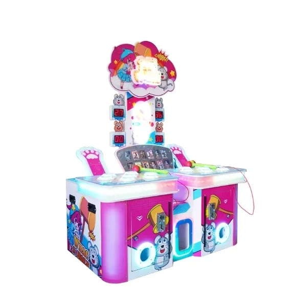 Coin-operated Mole Fighting arcade game 2 players arcade hammer fighting game