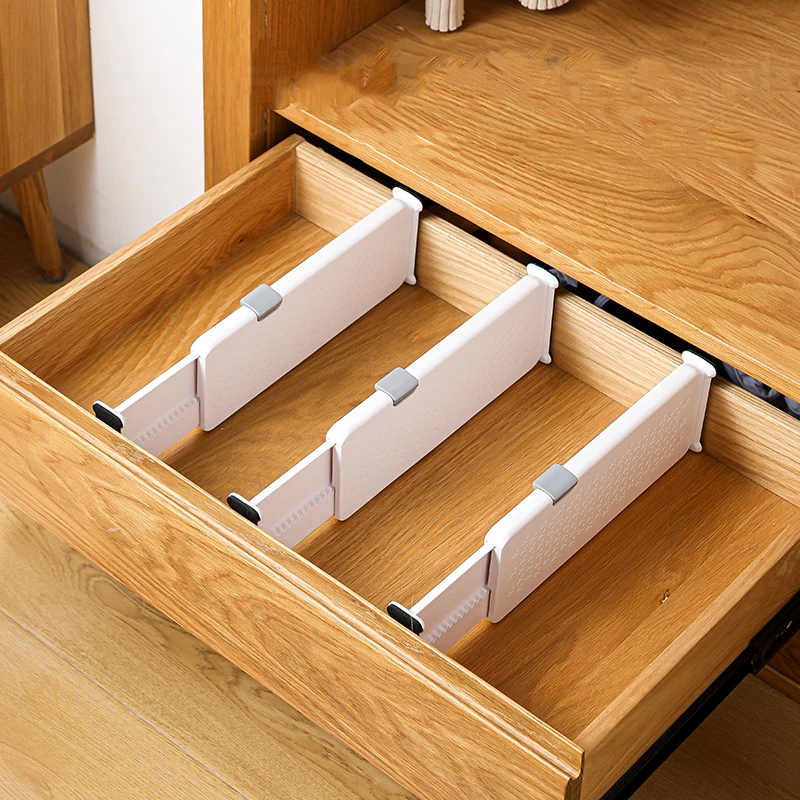 Drawer Organizer Divider Adjustable Household Home Kitchen Drawer Organizers Divider