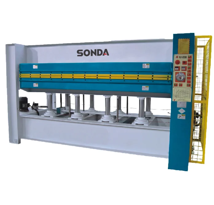 China Manufacturer Wood-based Panel Laminating Hot Press Machine