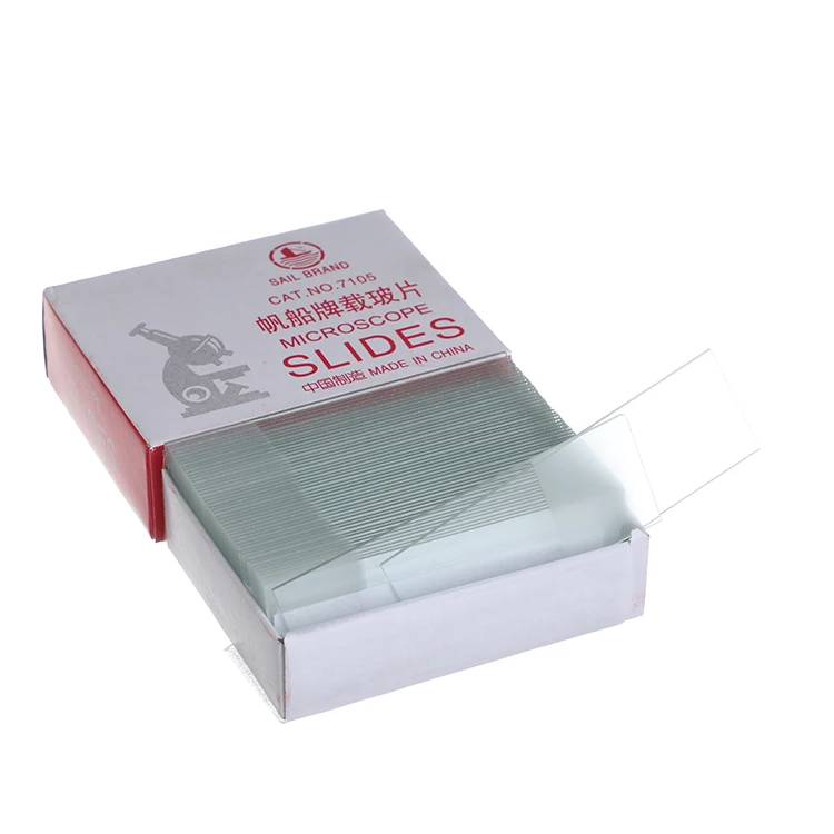 Top Quality Lab Use 7101 Sail Brand Concave Microscope Plain Slide