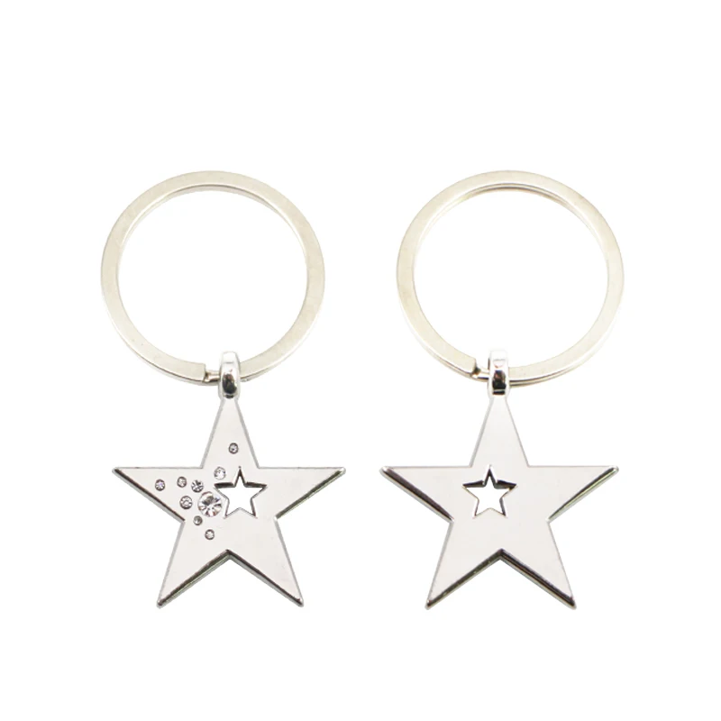 Cheap High Quality Enamel Key Holder Custom 3D Metal Keychain Suppliers Sublimation Llavero Stainless Steel Metal Blank Keychain