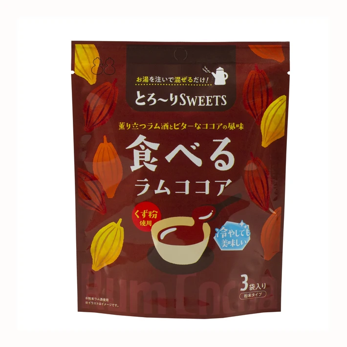 Japan cocoa flavored beverage powder brewed dessert drinking powder