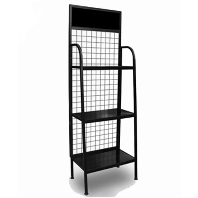 2022 Wholesale 3 Tier Powder Tools And Engine Oil Storage Display Shelf Wire Shelves Of Island Frame Supermarket Rack Shelf