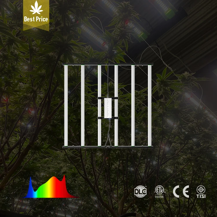 Specstar Dimmable Full Spectrum LED Grow Light 645 Watt 6 Bars Commercial Grow Light for Indoor Plant Vertical Farming