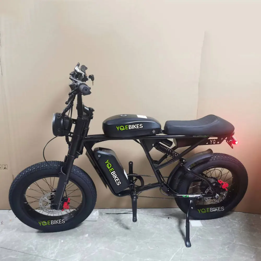High-end Bicycle Parts Inverted Front Fork Fat E Bike DIY Assembly Ebike Fork Fit 20 inch MTB Suspension Fork