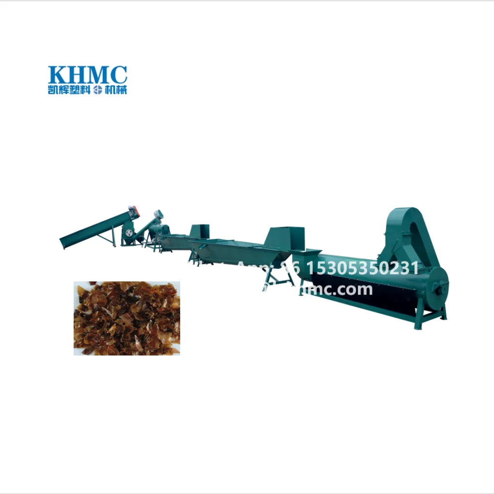 Recycle used Machine 5000kg bottle label remover PET flakes making machine