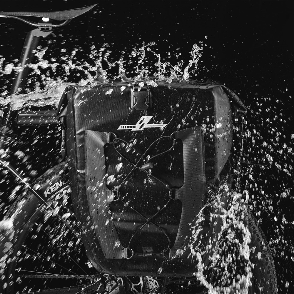 VANNO Large Capacity Bicycle Double Pannier Bag Bicycle Accessories Saddle Pack Tail Bag Bicycle Pannier Rear Bag