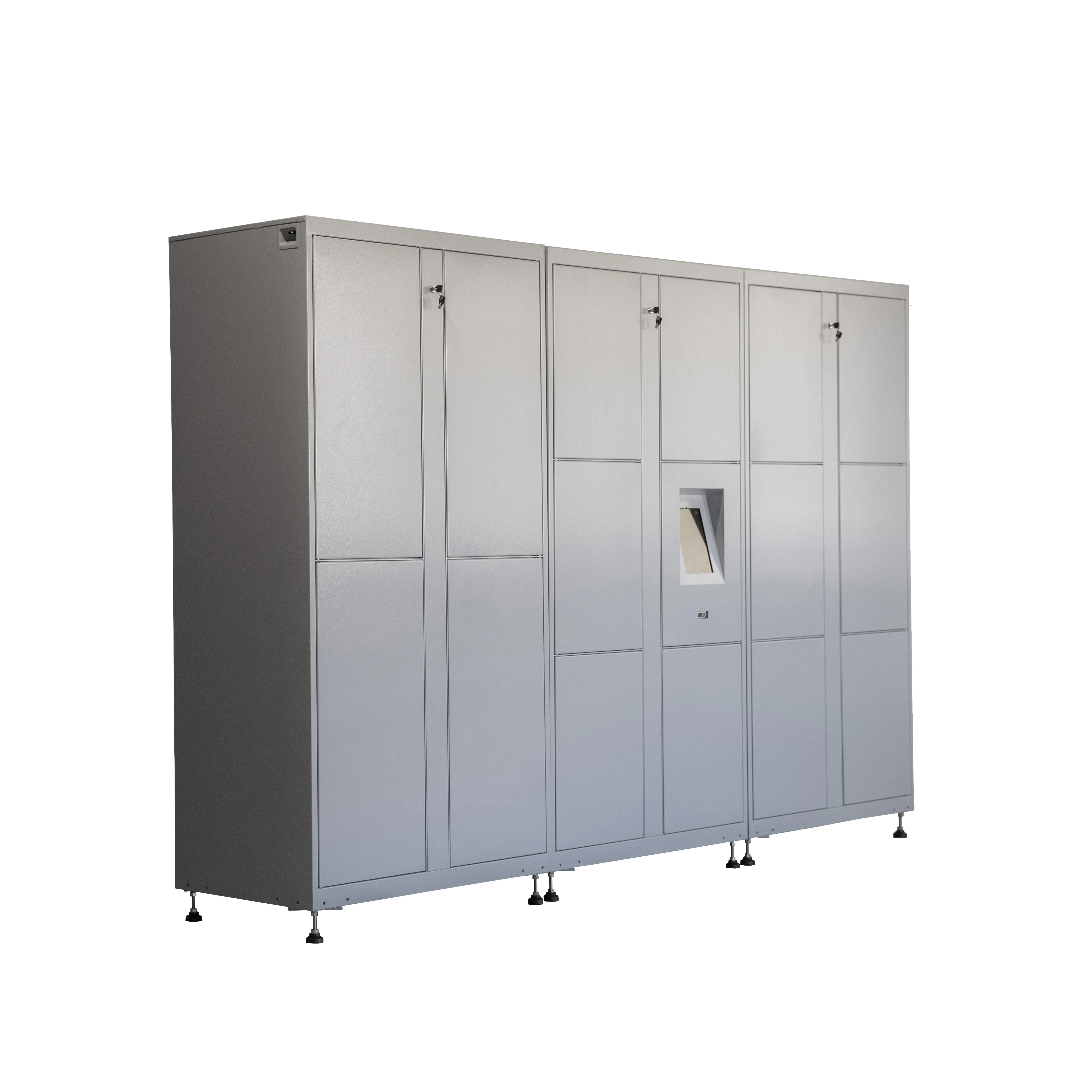 SNBC Delivery Lockers package Storage Pick Up Station with Remote Control System For Remote Management Subway_Lockers