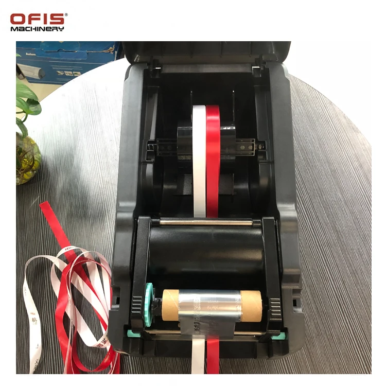 OFIS digital satin ribbon printing machine and ribbon for sale