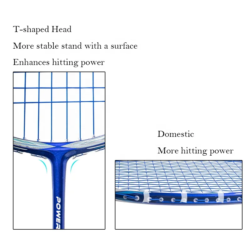 ALP LTP 100% Full Carbon Fiber Badminton Racket 8U 62g 22-32lbs For Professional Offensive Types Racquet Players With Strung