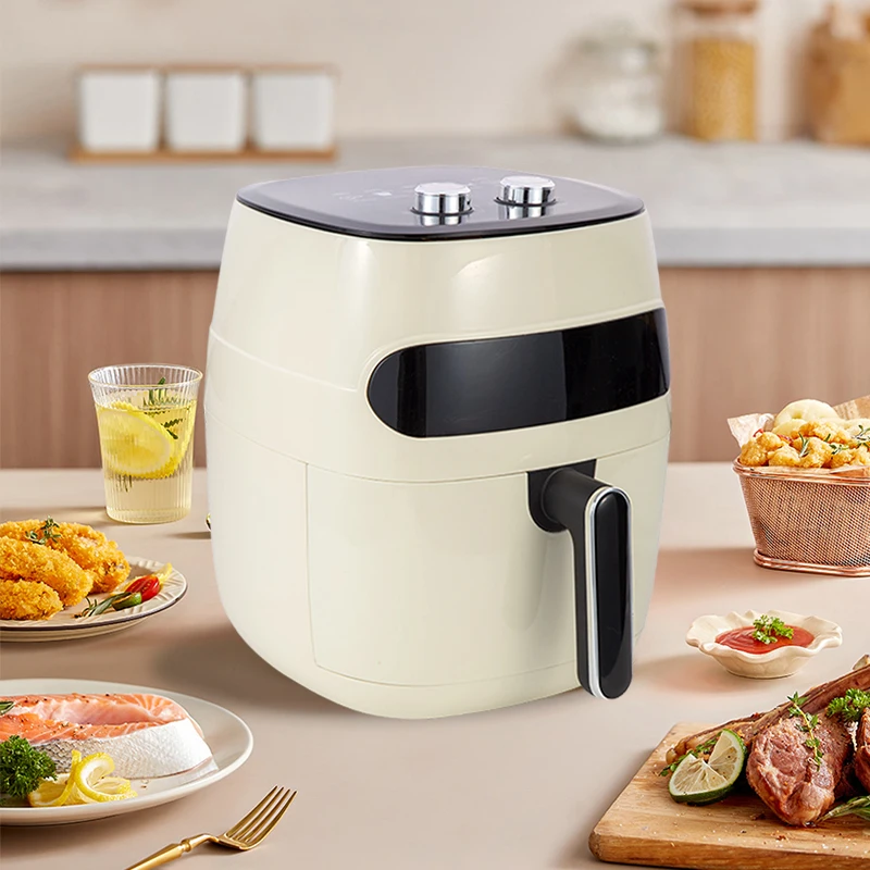 Unique Design Big Household Air Fryer EU AU UK US Specifications Visual Window 5.2l Air Fryers Electric