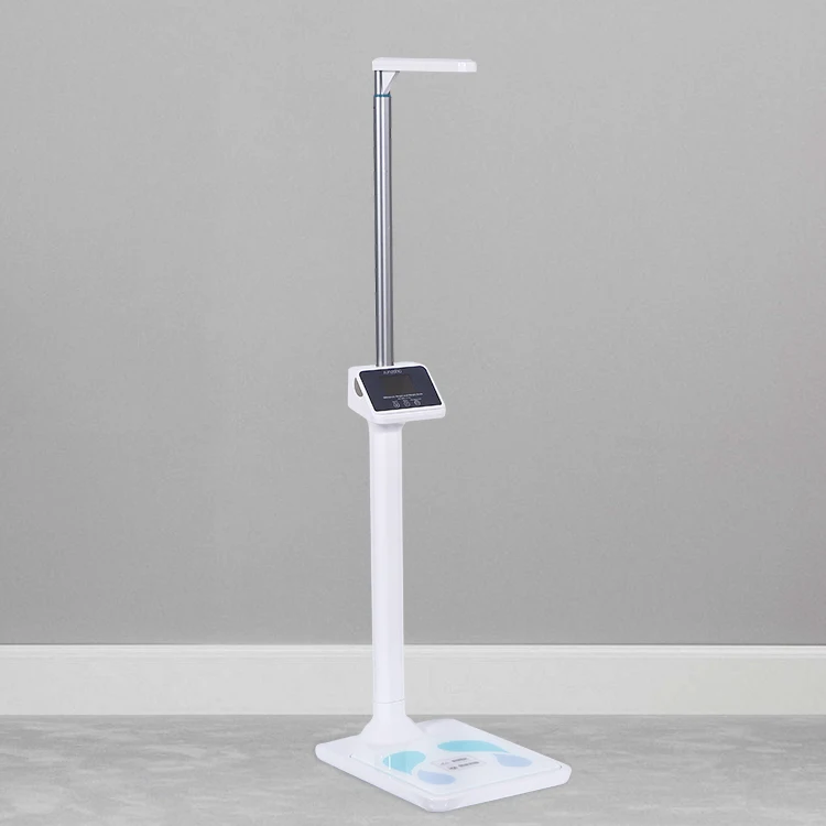 Customized Smart Height & Weight Scale Mini Program Screen Management Data Report Height and Weight Body Composition Analyzer