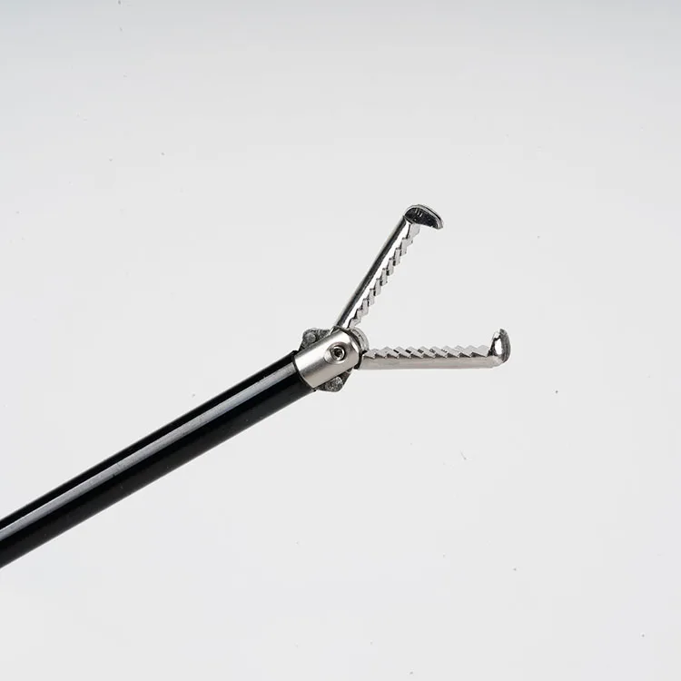 Laparoscopic Instruments Single Use Laparoscopic Rat Toothed Grasper Endoscopic Grasping Forceps