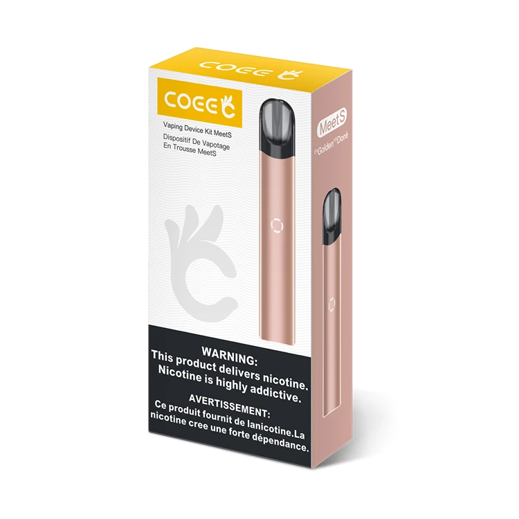 Cheap Factory Price Multicolor Portable Custom Cigarette Vape Pen With Packaging Box