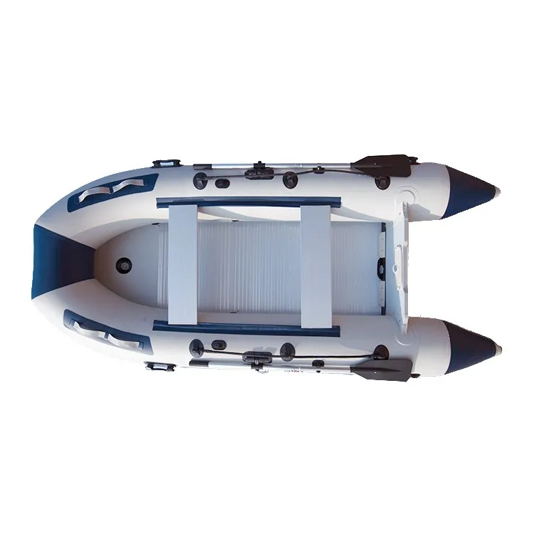 inflatable fishing boat rubber RESCUE boat with aluminum floor high pressure PVC air tube