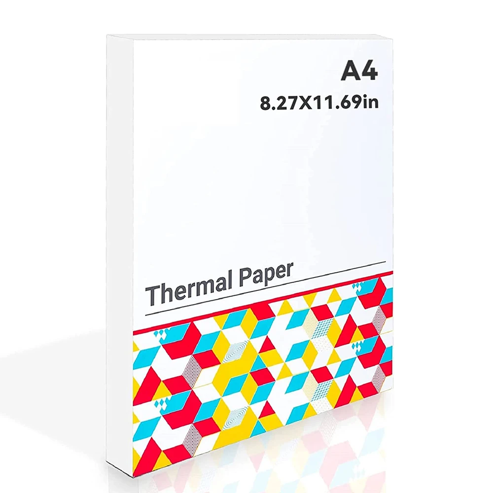 Promotional cheap price a4 size quick drying adhesive thermal paper a4 used in thermal printer