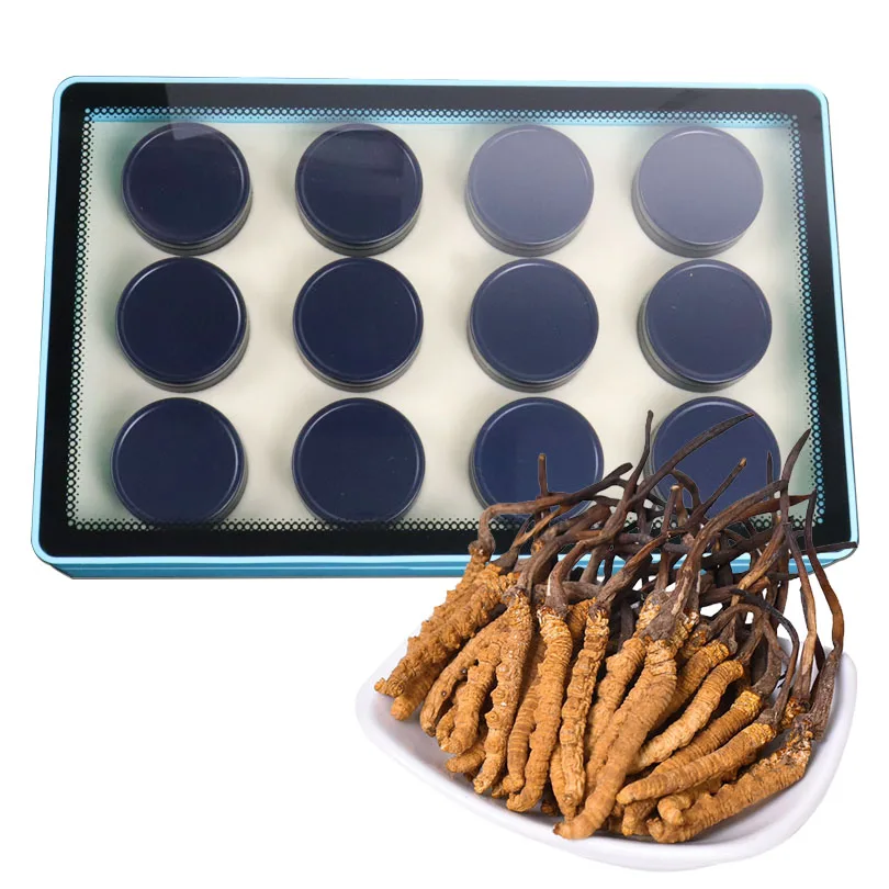 Pure natural bulk cordyceps sinensis mycelium whole dried cordyceps mushroom fungus