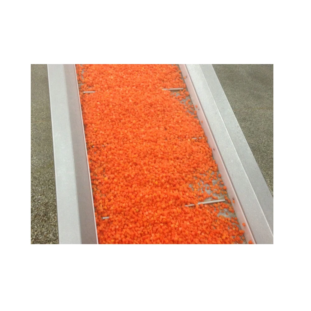IQF Natural Freezing Vegetables Frozen Blanched Slice Cut Carrot
