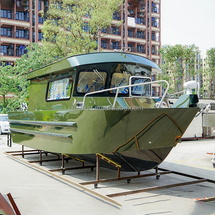 28ft Panga Aluminum Fishing Boat with Inboard Engine Cheap Jet Ski Sport Yacht for Sale in Australia Center Control