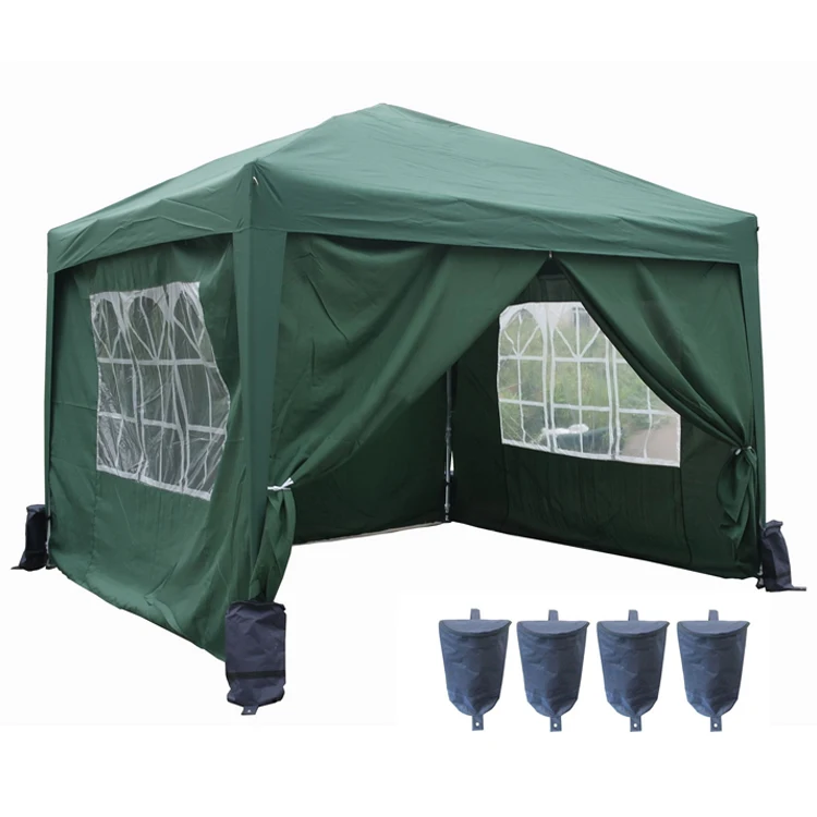 Church Window 3x3 Trade Show Tent Anti - Tear  Canopy Folding Tent Water Proof Marquees