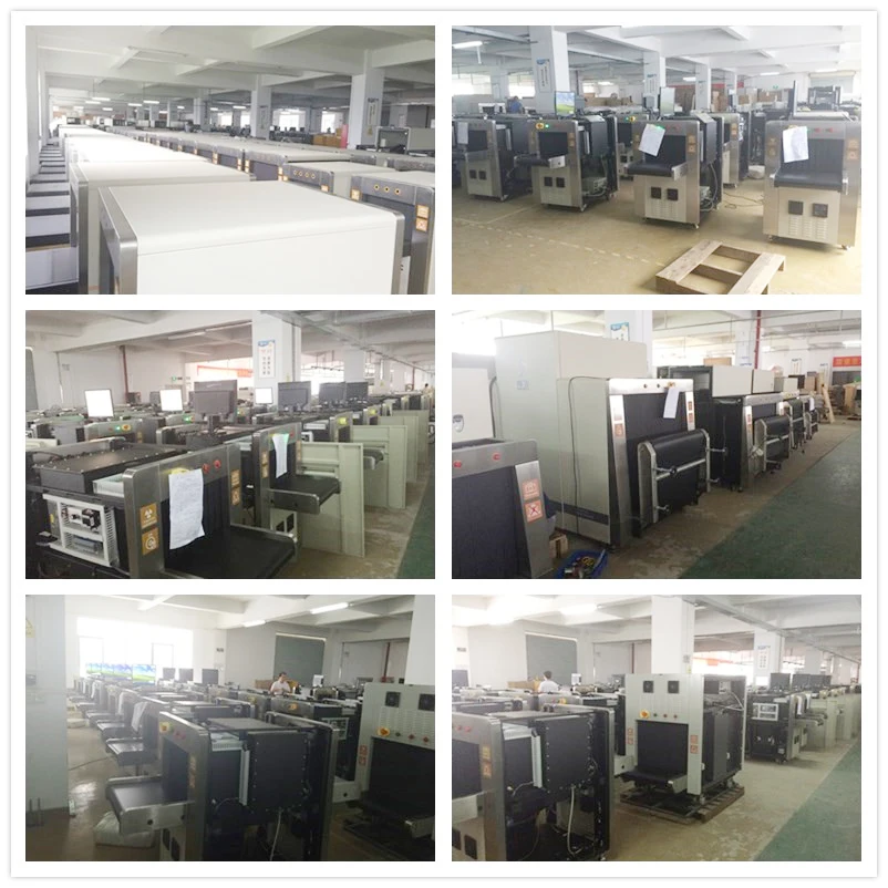 High quality small size 500*300 mm dual energy security X ray Baggage Scanner