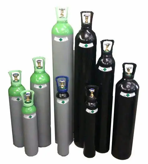 
Popular Sale CGA Chinese Standard High Pressure Steel Gas Cylinder, Oxygen Medical Tank 