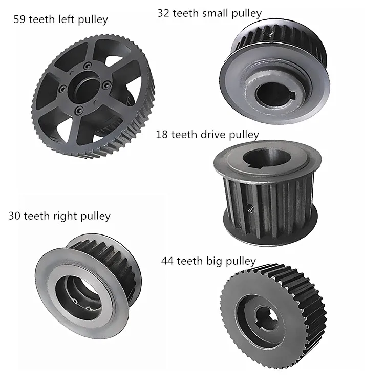 High Precision Low Price 18 Teeth Sintered Steel  Synchronous Belt Wheel Pulley For Textile Machinery