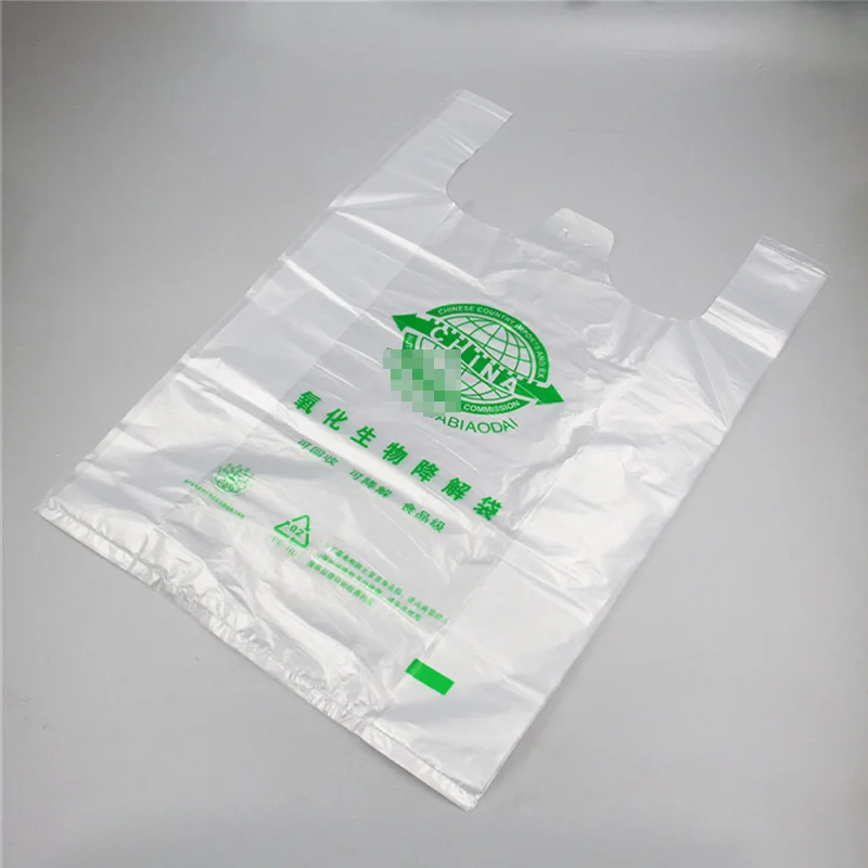 Factory ECO-friendly biodegradable plastic bag for shopping