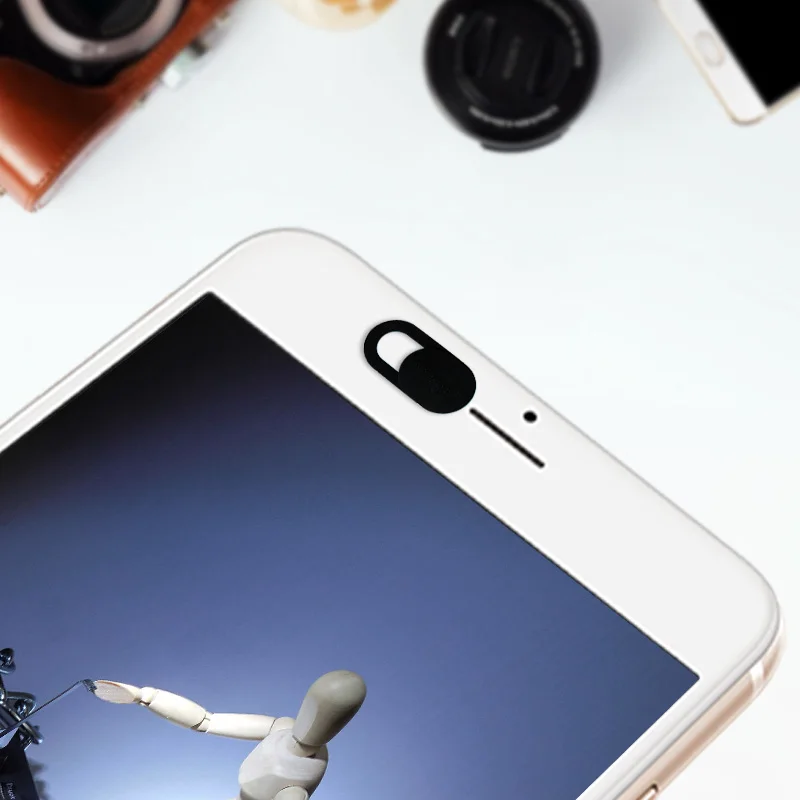 Крышка веб-камеры для персонального компьютера с логотипом ноутбука