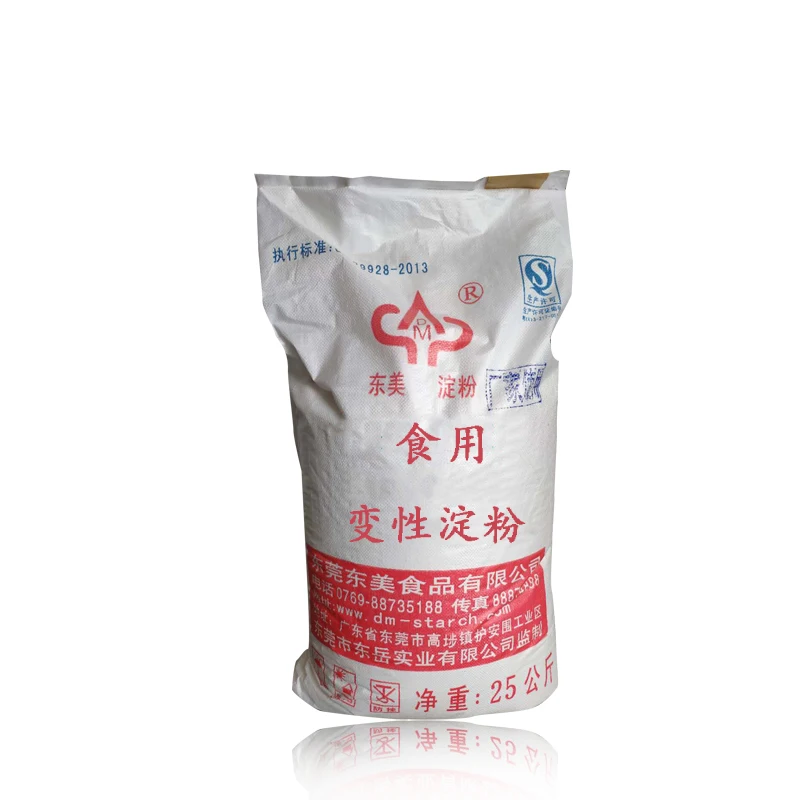 Крахмал пищевого класса, изготовленный из модифицированного крахмала для мороженого (Предварительно желатинизированный крахмал)