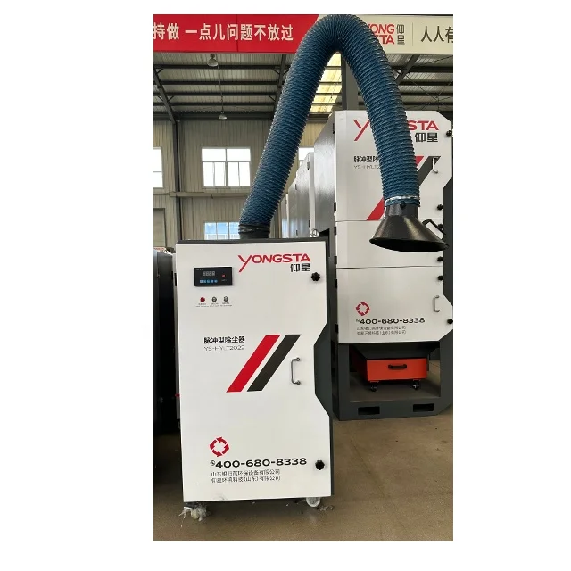 pulse clean dust cleaning type dust filter collector pulse jet industrial air filter