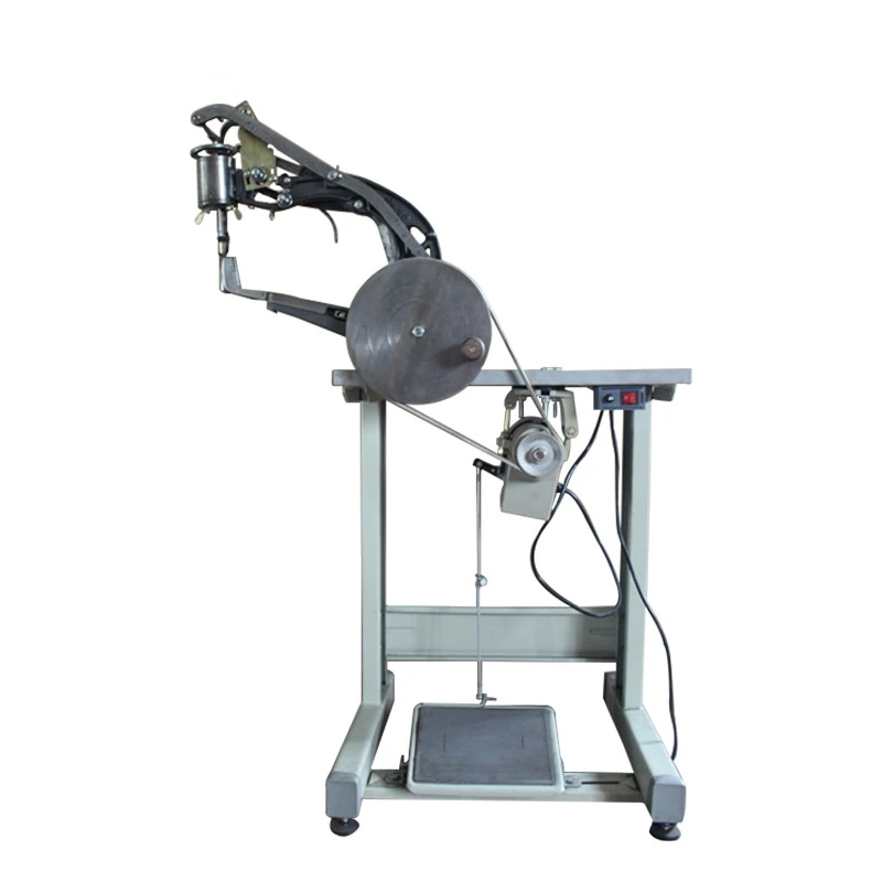 hand-crank shoe patching machine on-line machine shoe repairing motor sewing machine