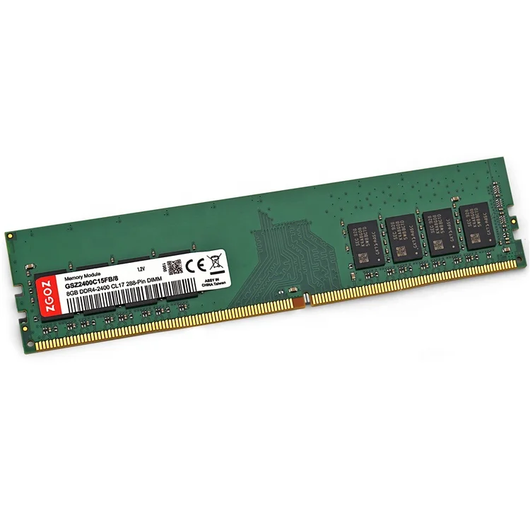 
Factory Price high quality 16 chips desktop ddr4 8gb ram 2400mhz Memory Module 
