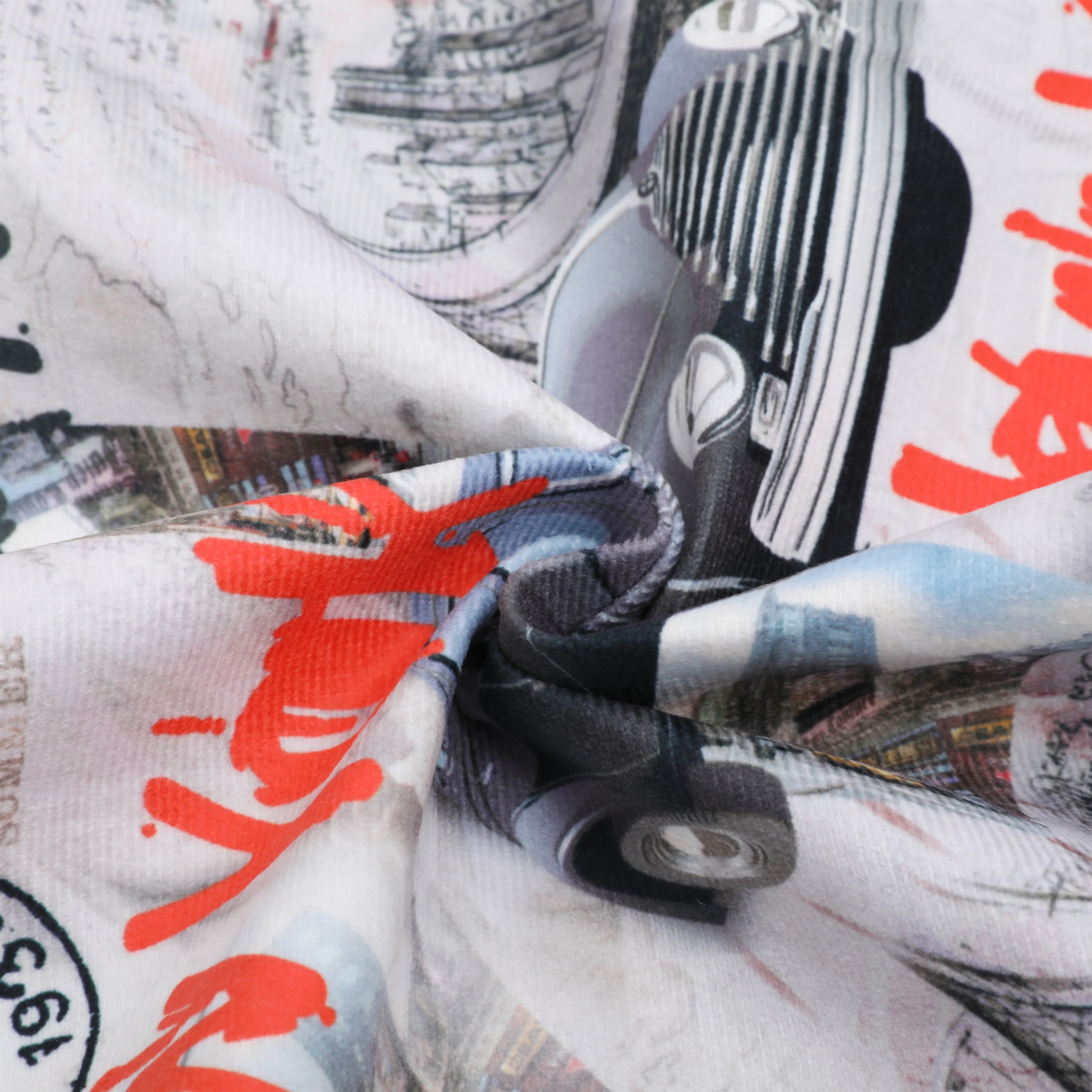 2023 upholstery polyester velvet paper printing sofa fabric furniture fabric