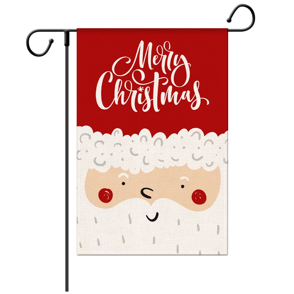 manufacture offer polyester garden flag decoration garden flag