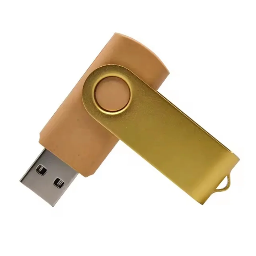 Brand New Usb Flash Drive 64Gb Metal Steel Swivel 8Gb 32Gb Memory Usb Stick High Speeds Rotating Best Business Gifts U Disk