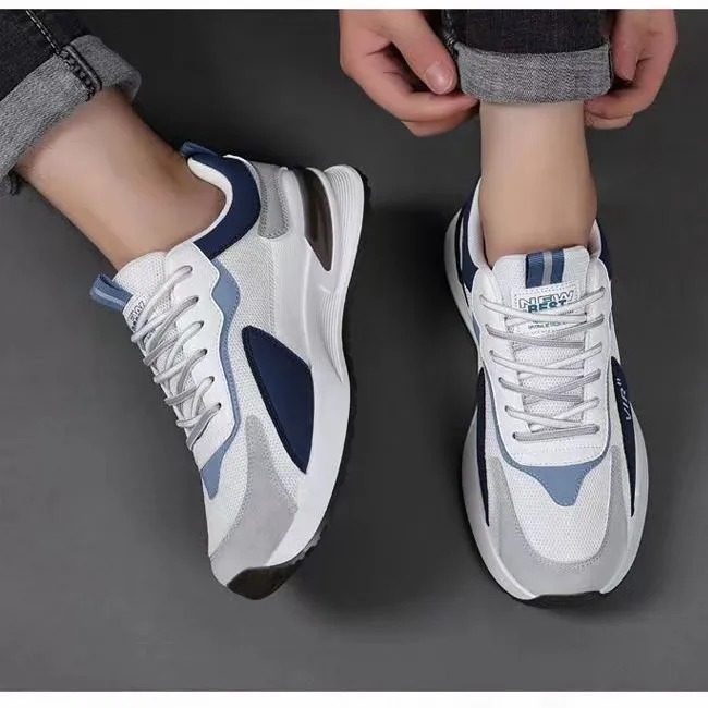 Hot Sale Spring New Trendy Mens Shoes Fashion Casual Mens Sports Shoes Mesh Lightweight Mens Running Shoes
