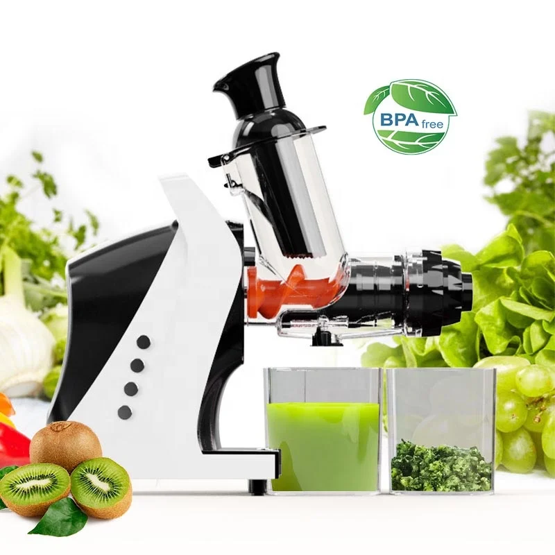 BPAFree Big Caliber Mouth Whole Fruit Vegetable Juice Slow Cold Press Juicer fruit vegetable juice slow cold press juicer